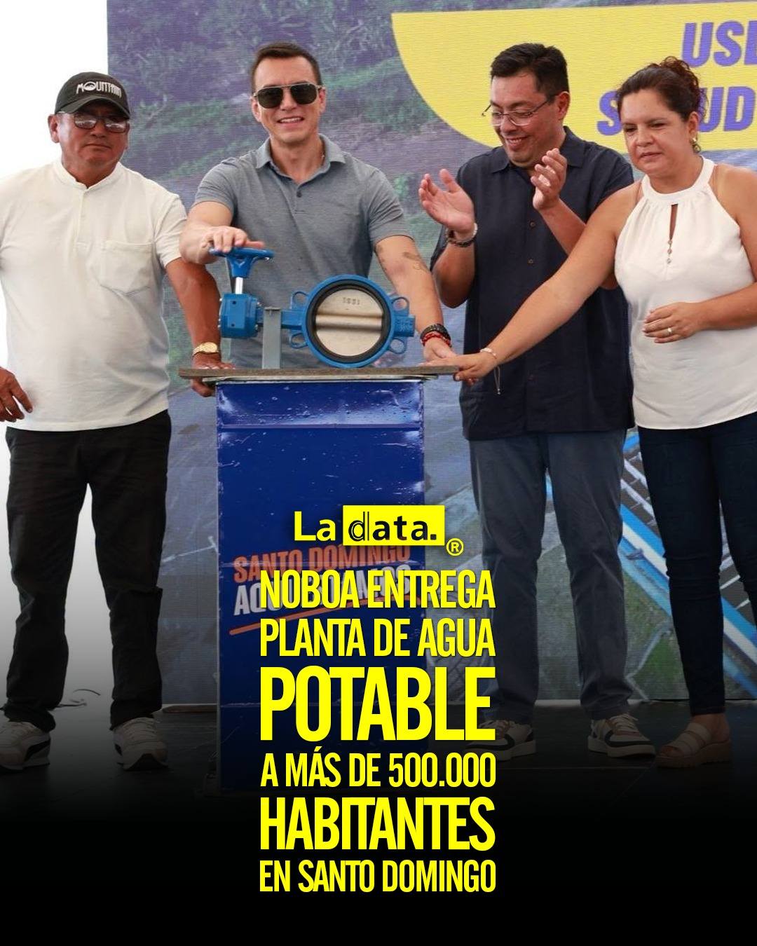 @ladataec👈 #LaData #TendenciaPolítica #SantoDomingo #DanielNoboa