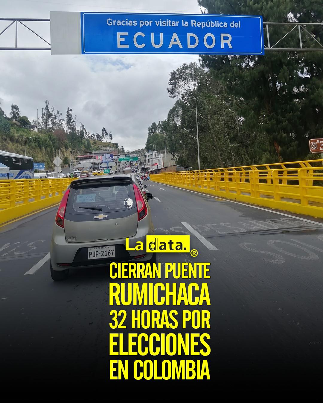 @ladataec👈 #LaData #TendenciaPolítica #Rumichaca #Colombia