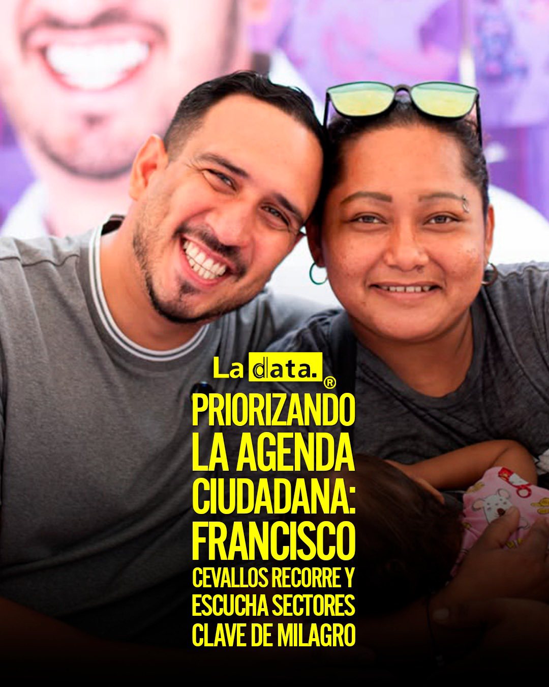 @ladataec 👈 #ladata #TendenciaPolítica #FranciscoCevallos #Milagro