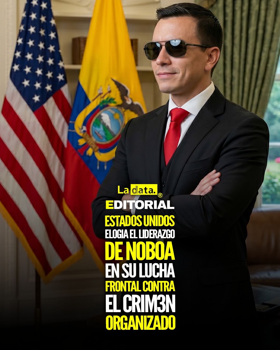 @ladataec 👈 #ladata #TendenciaPolítica #DanielNoboa #Ecuador