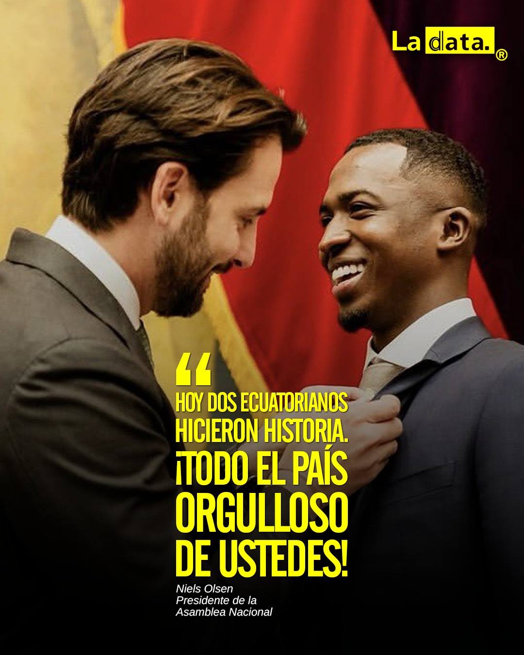 #ladata #TendenciaPolítica #OrgulloEcuatoriano #EcuatorianosEnElExterior
