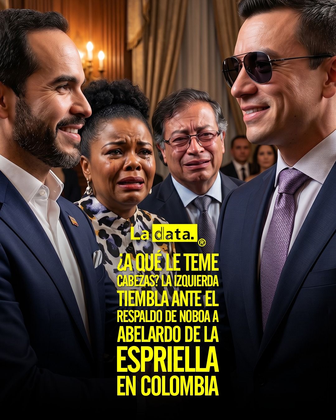 @ladataec 👈 #ladataec #tendenciapolitica #petro #noboa