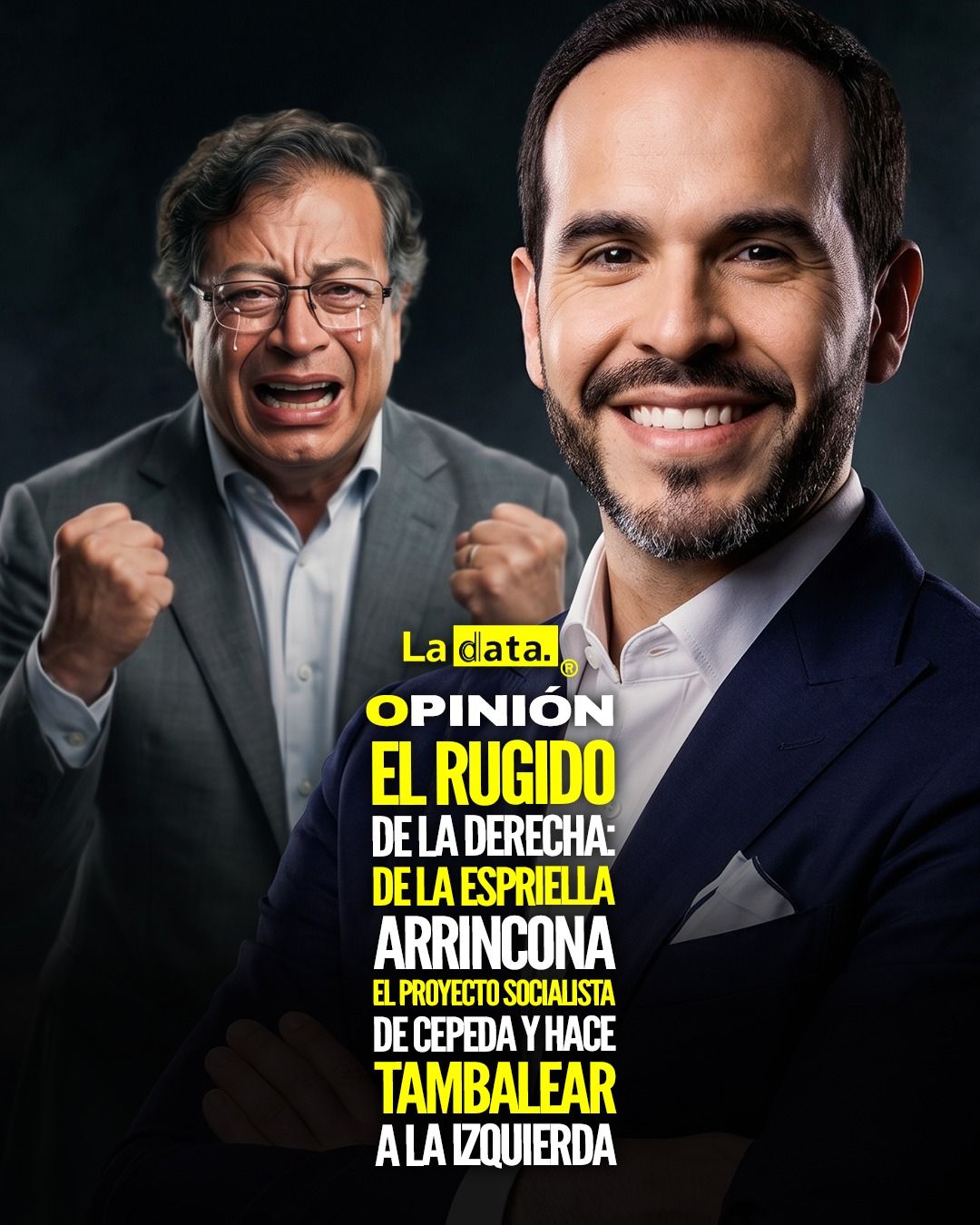 El rugido de la derecha: De la Espriella arrincona el proyecto socialista de Cepeda y hace tambalear a la izquierda.