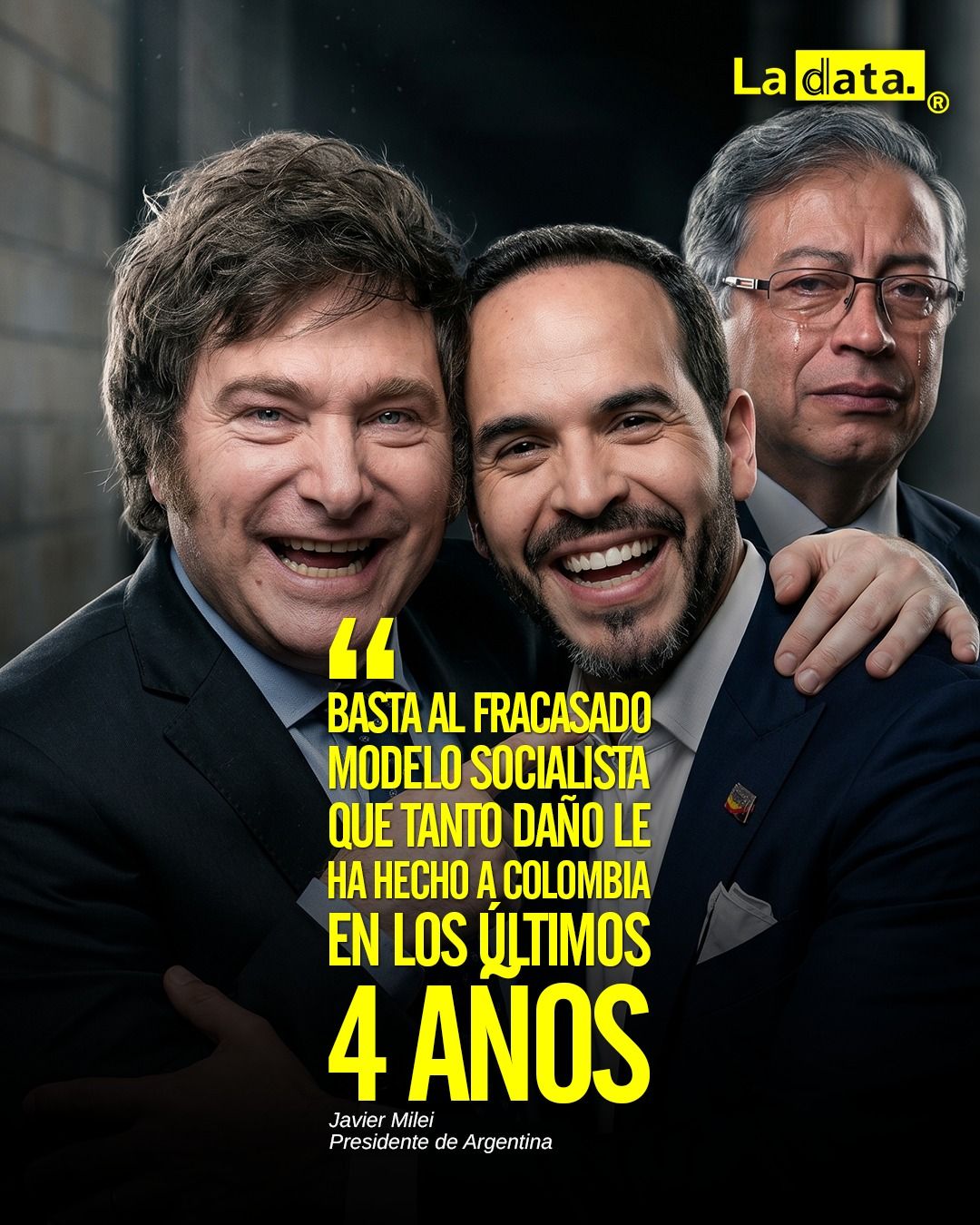 @ladataec👈  #ladata #TendenciaPolítica #JavierMilei #Colombia