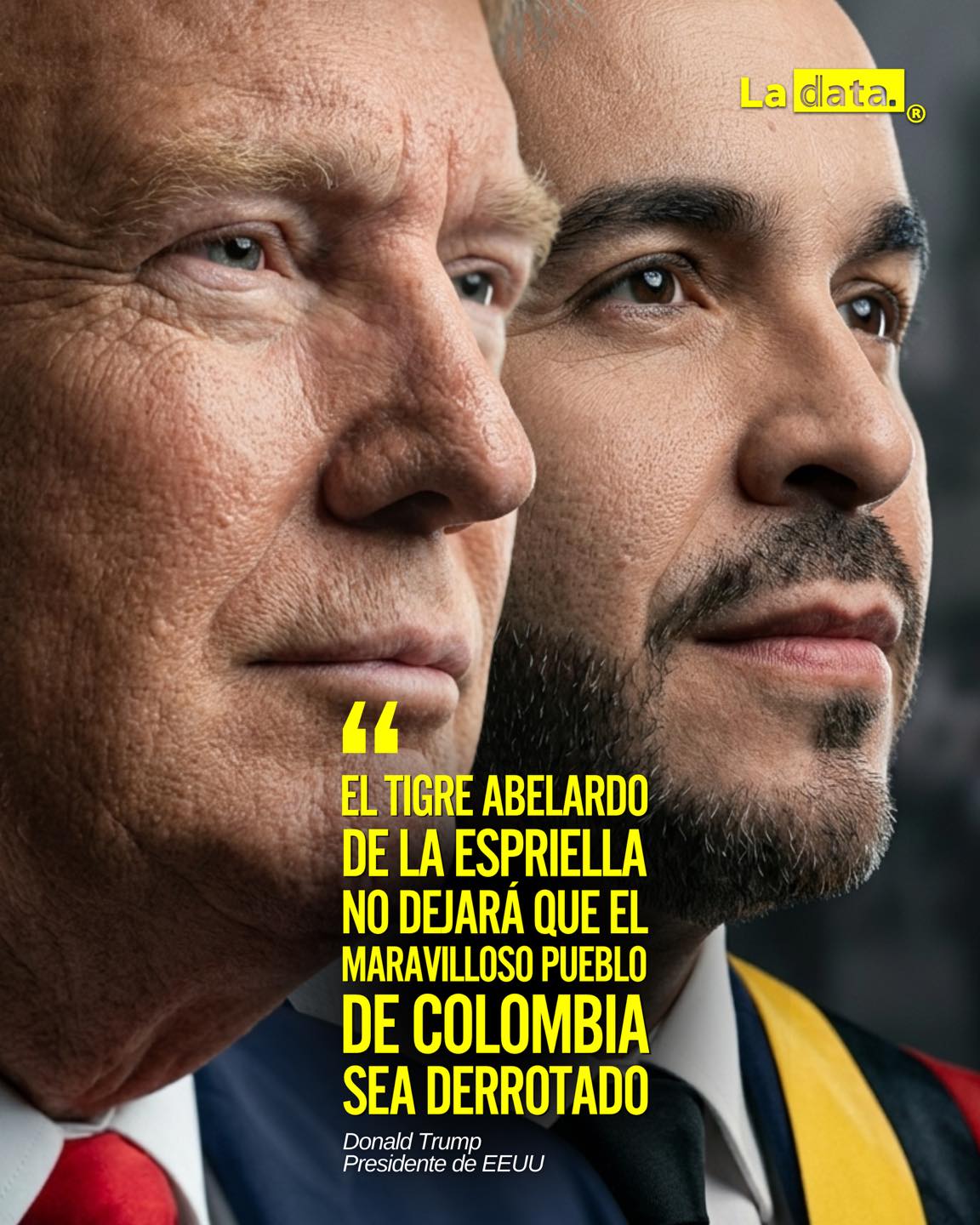 La Data 👈 #ladata #tendenciapolítica #trump #abelardodelaespriellapresidente