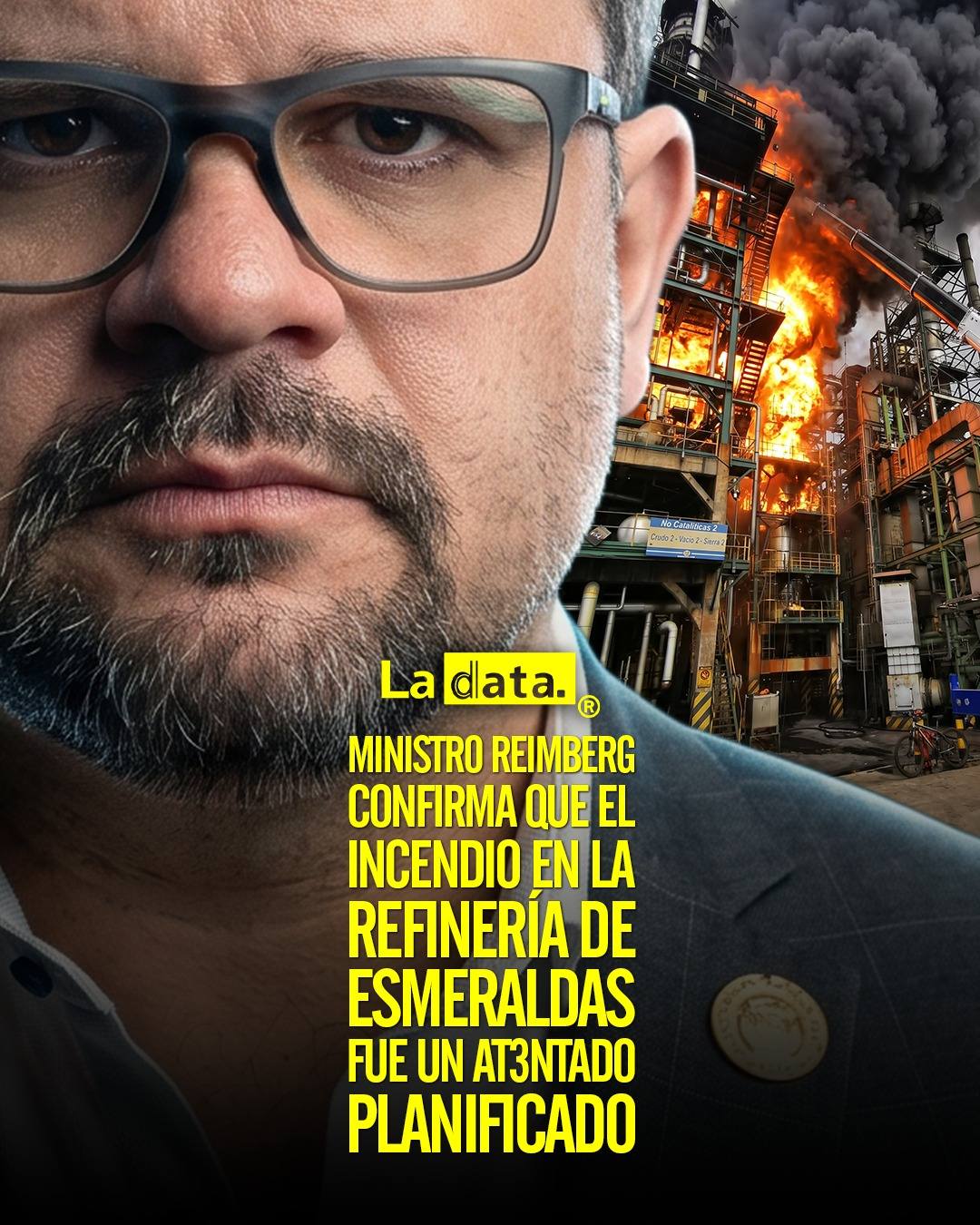 @ladataec  #ladata #TendenciaPolítica #MinistroReimberg #Esmeraldas