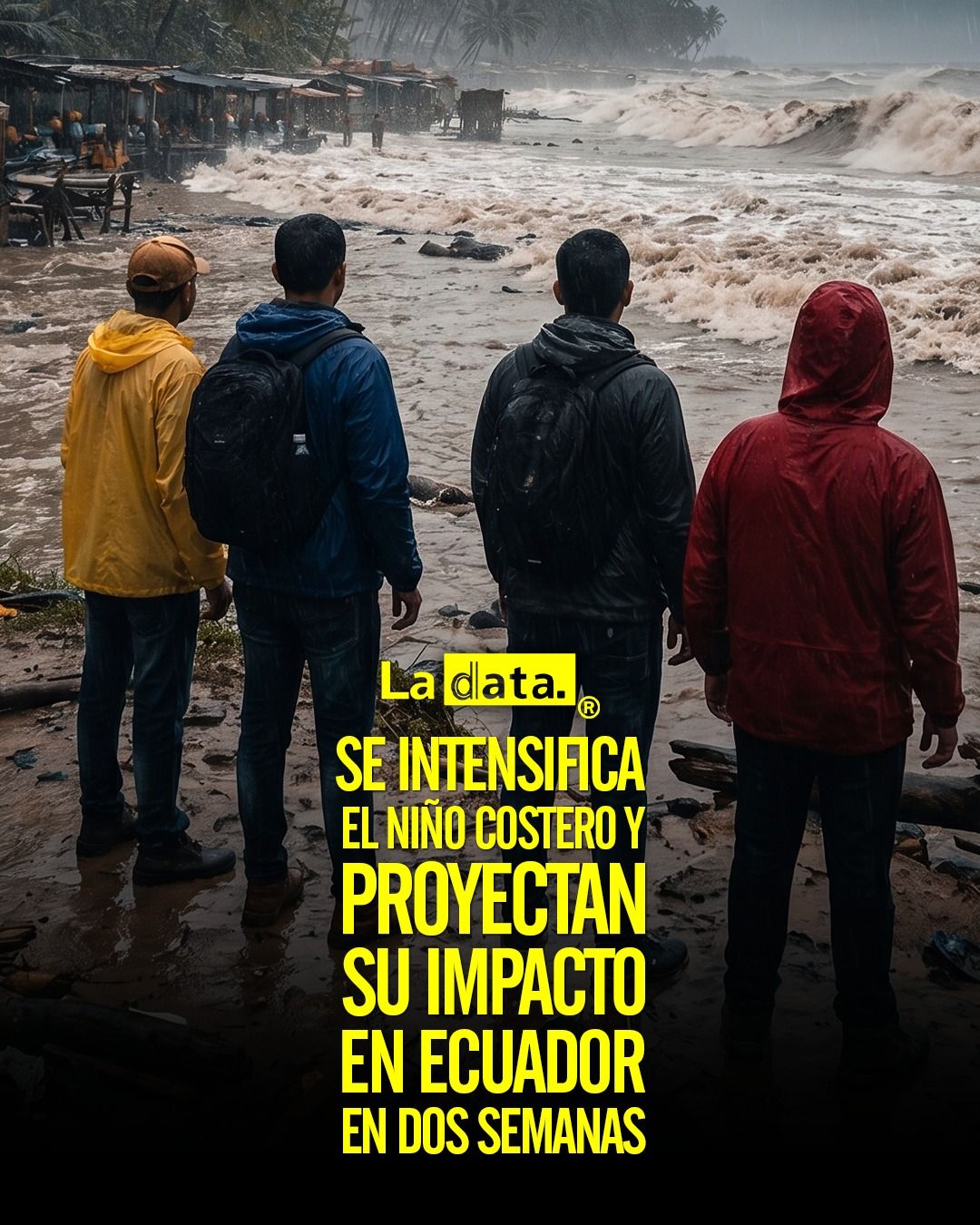 ​​Se intensifica El Niño Costero y proyectan su impacto en Ecuador en dos semanas.