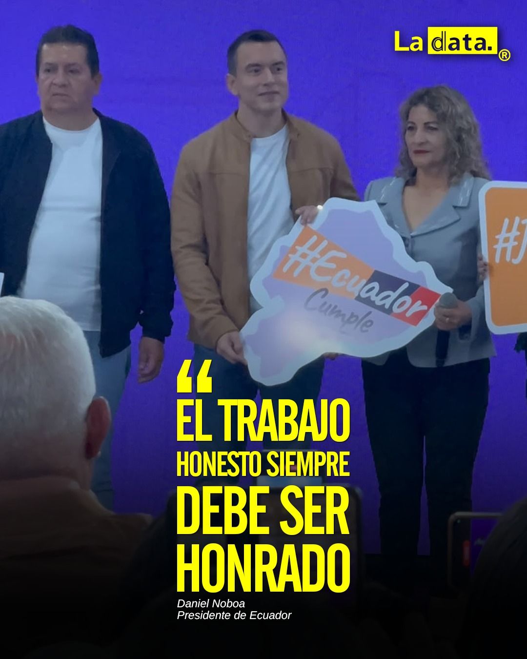 @ladataec👈 #LaData #TendenciaPolítica #DanielNoboa #Jubilados