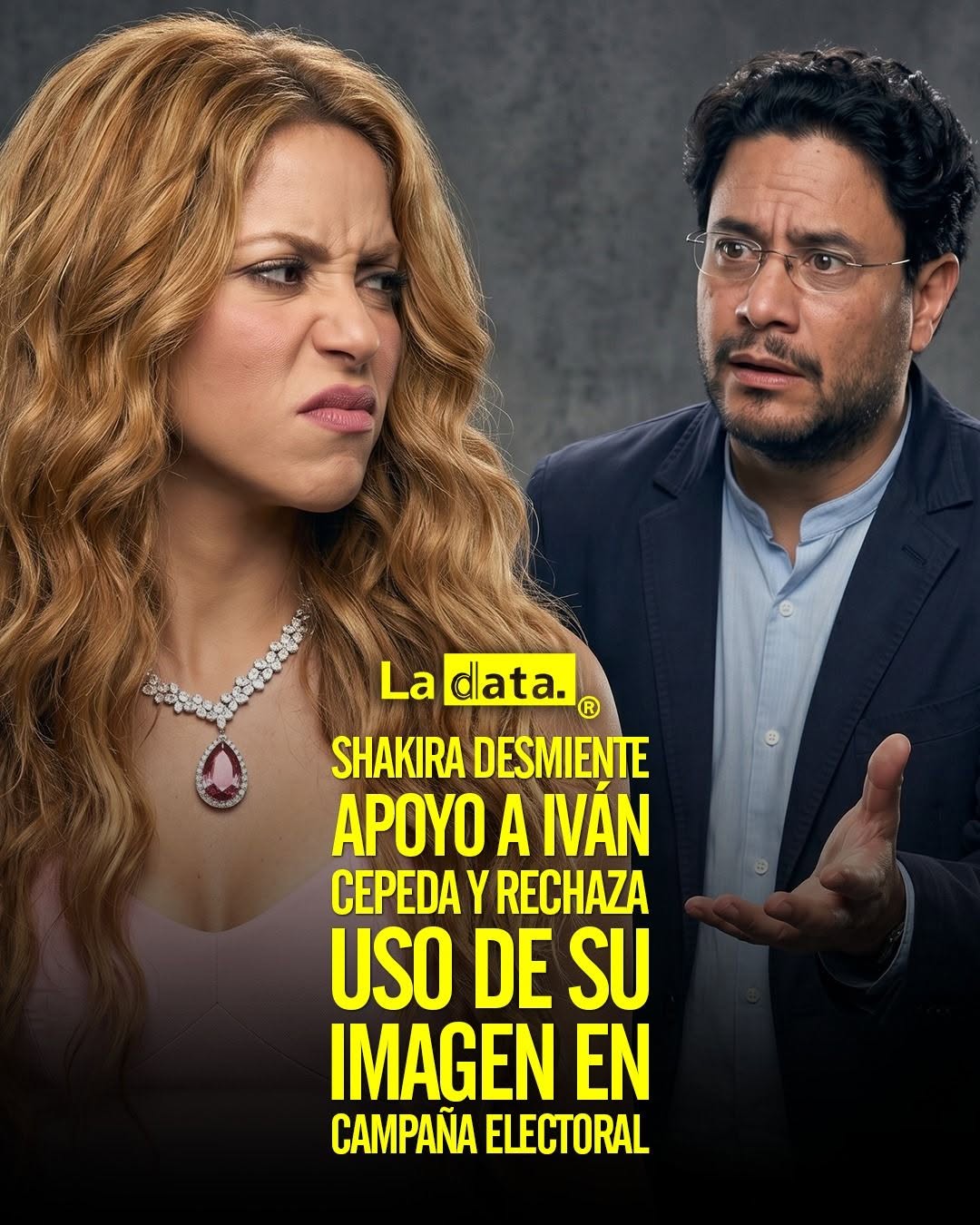 @ladataec👈 #LaData #TendenciaPolítica #Shakira #Colombia