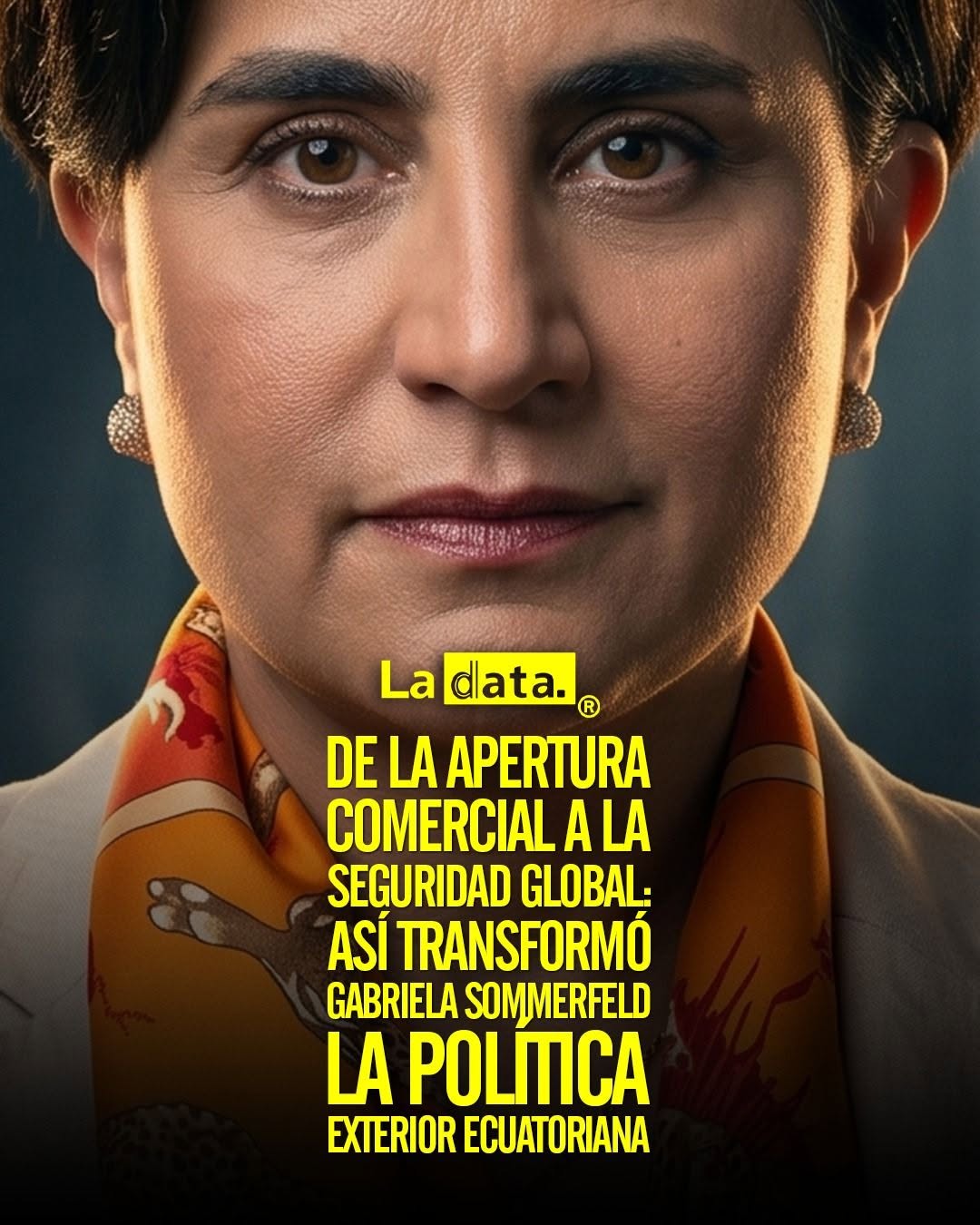 @ladataec 👈  #ladata #TendenciaPolítica #GabrielaSommerfeld #Cancillería