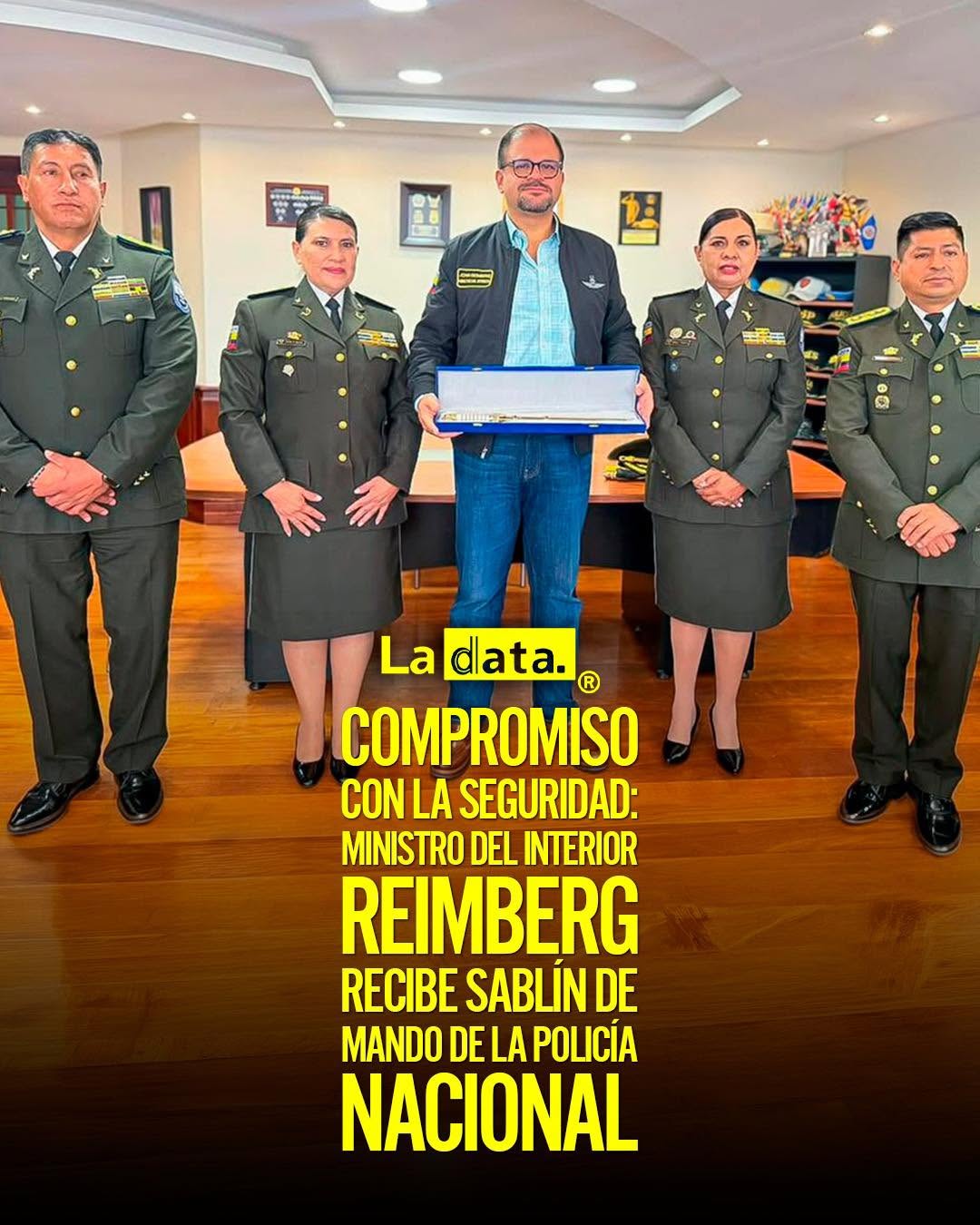 @ladataec #ladata #TendenciaPolítica #Ecuador #MinistroDelInterior #Seguridad