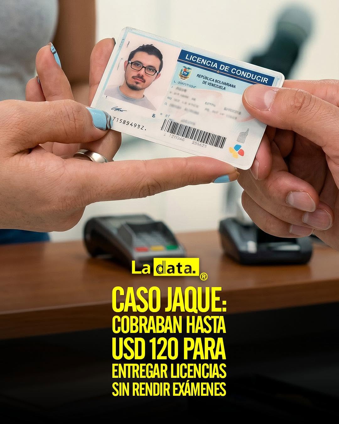 Caso Jaque: cobraban hasta USD 120 para entregar licencias sin rendir exámenes