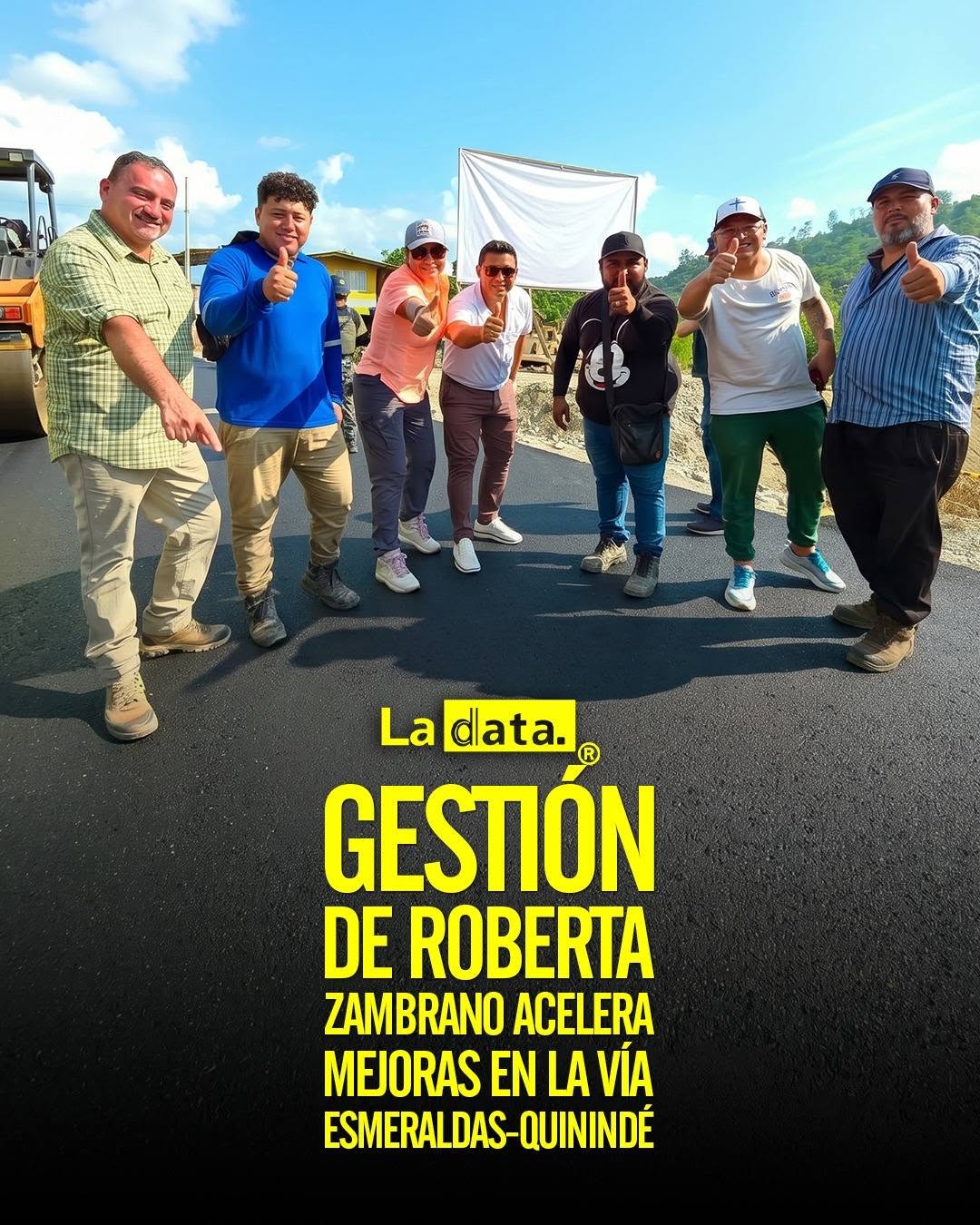 @ladataec 👈 #ladata #TendenciaPolítica #Esmeraldas #RobertaZambrano