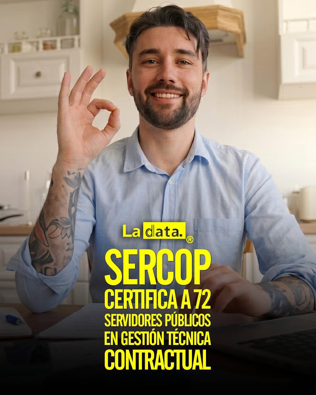@ladataec  #ladata #TendenciaPolítica #SERCOP #Certificación