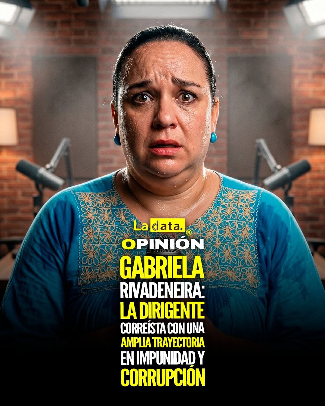 #ladata #TendenciaPolítica #GabrielaRivadeneira #Colombia