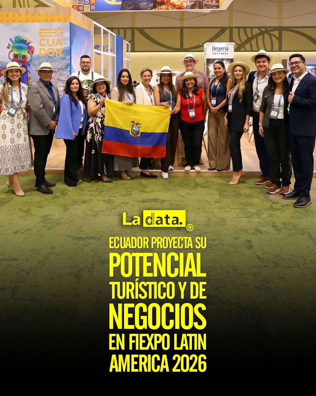 @ladataec 👈 #ladata #TendenciaPolítica #DanielNoboa #FIEXPO