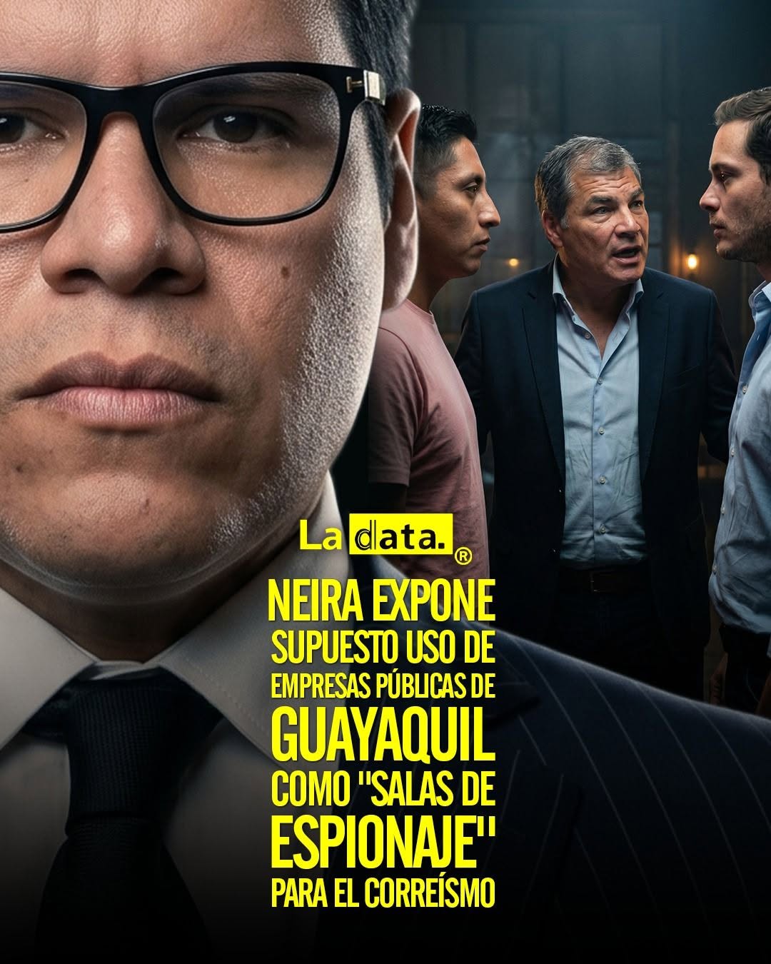 #ladata #TendenciaPolítica #JoséJulioNeira #RafaelCorrea
