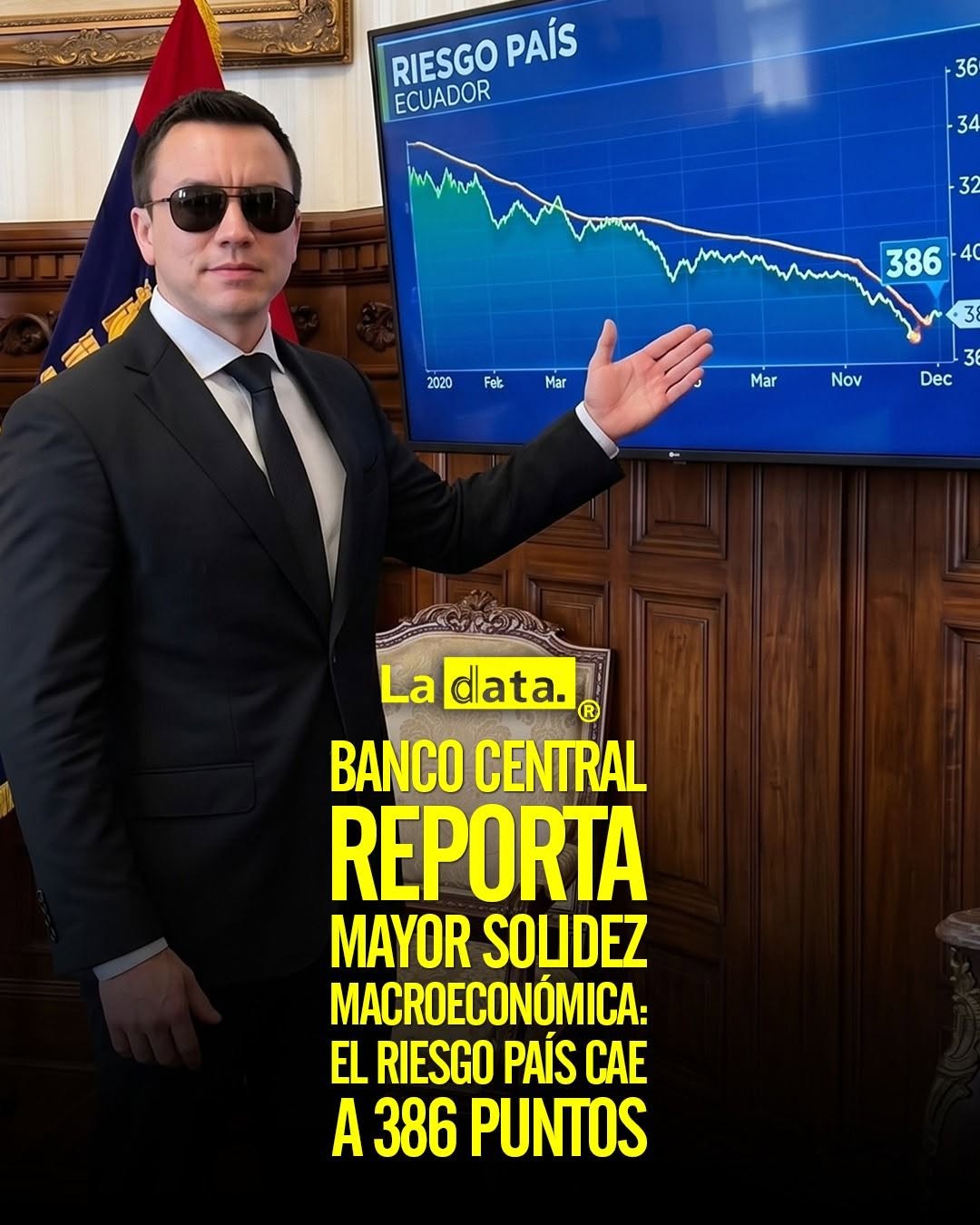 @ladataec 👈 #ladata #TendenciaPolítica #Ecuador #RiesgoPaís