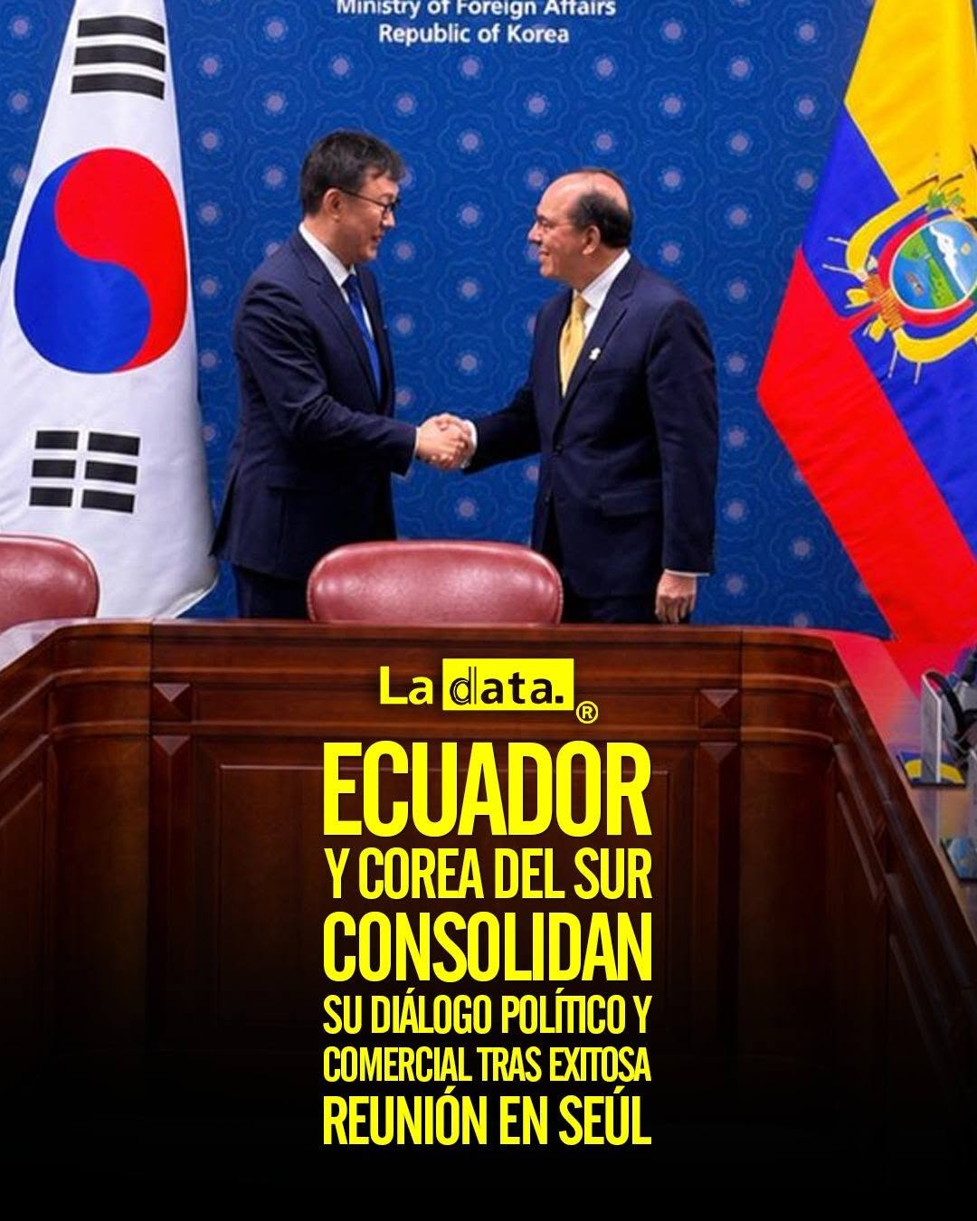 @ladataec  #ladata #TendenciaPolítica #Ecuador #CoreaDelSur