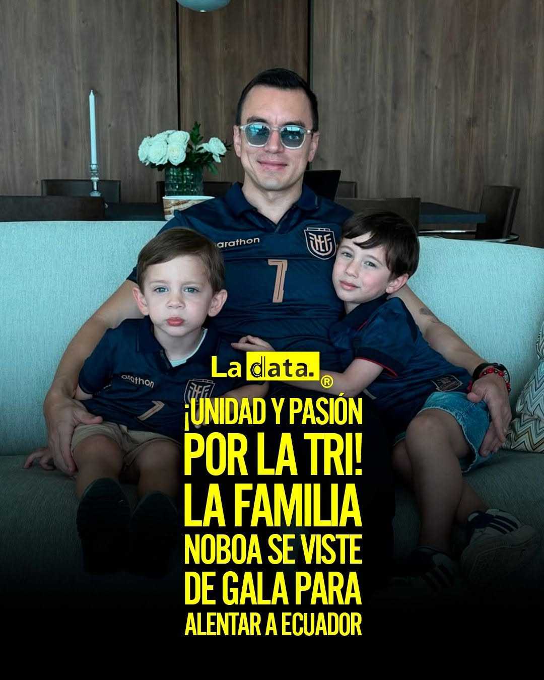 @ladataec👈 #ladata #TendenciaPolítica #Mundial #DanielNoboa