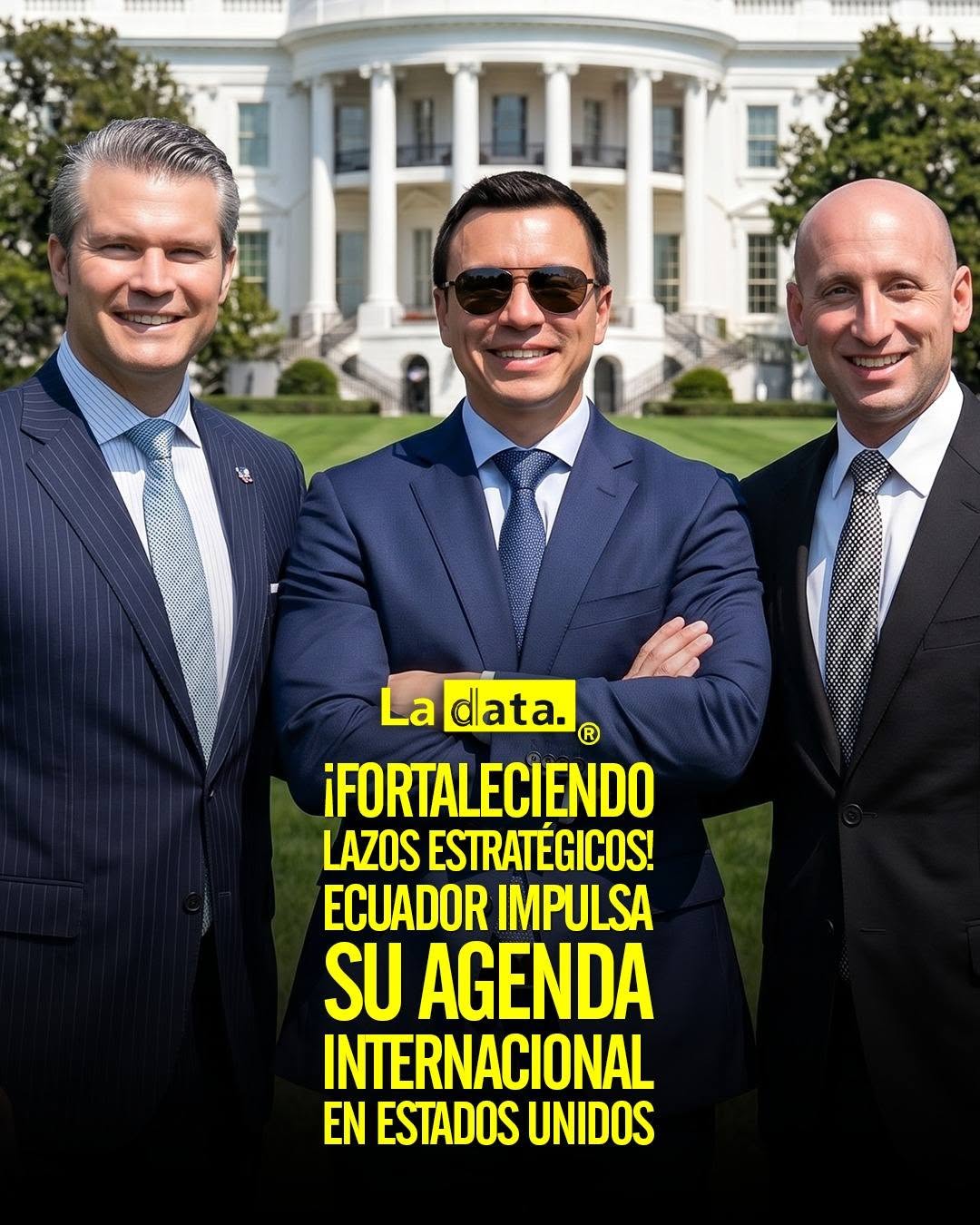 @ladataec 👈 #ladataec #tendenciapolitica #girainternacional #Danielnoboa
