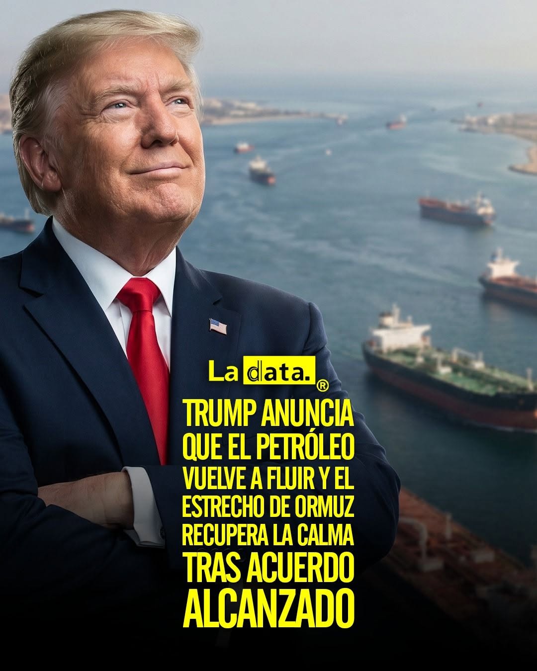 @ladataec👈 #ladata #TendenciaPolítica #Ormuz #DonaldTrump