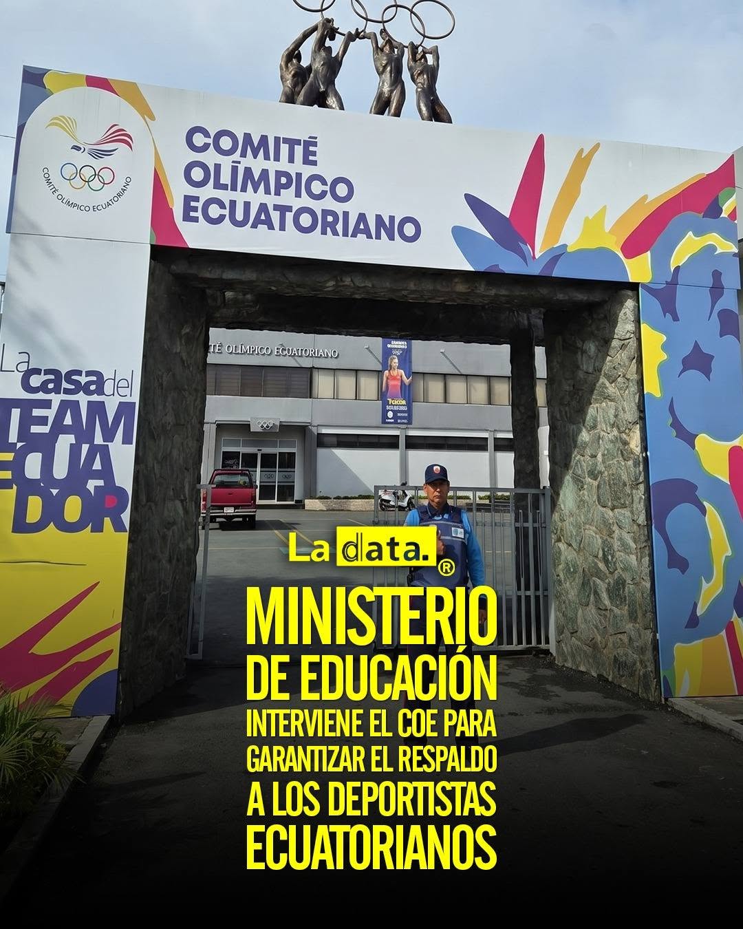 @ladataec  #ladata #TendenciaPolítica #ComiteOlimpico #MinisterioDeEducacion