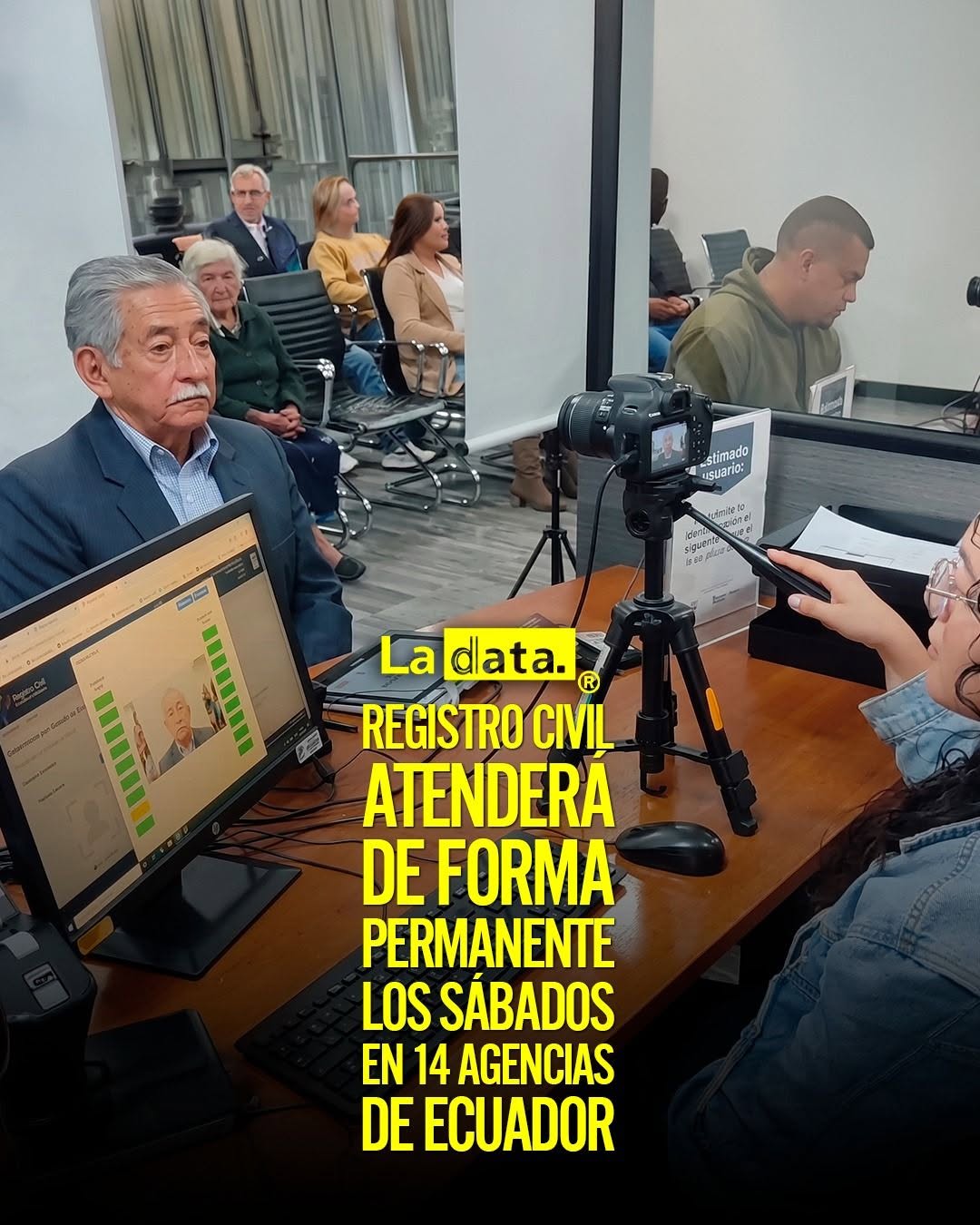 @ladataec  #ladata #TendenciaPolítica #RegistroCivil #Atención