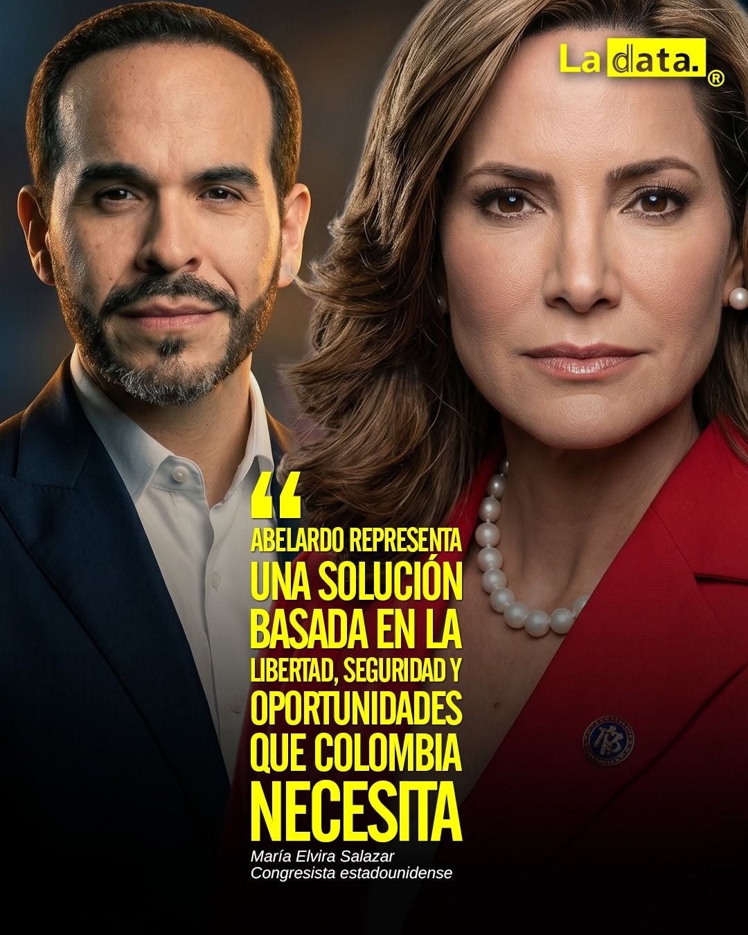 ladataec 👈  #ladata #TendenciaPolítica #MaríaElviraSalazar #VotoExterior