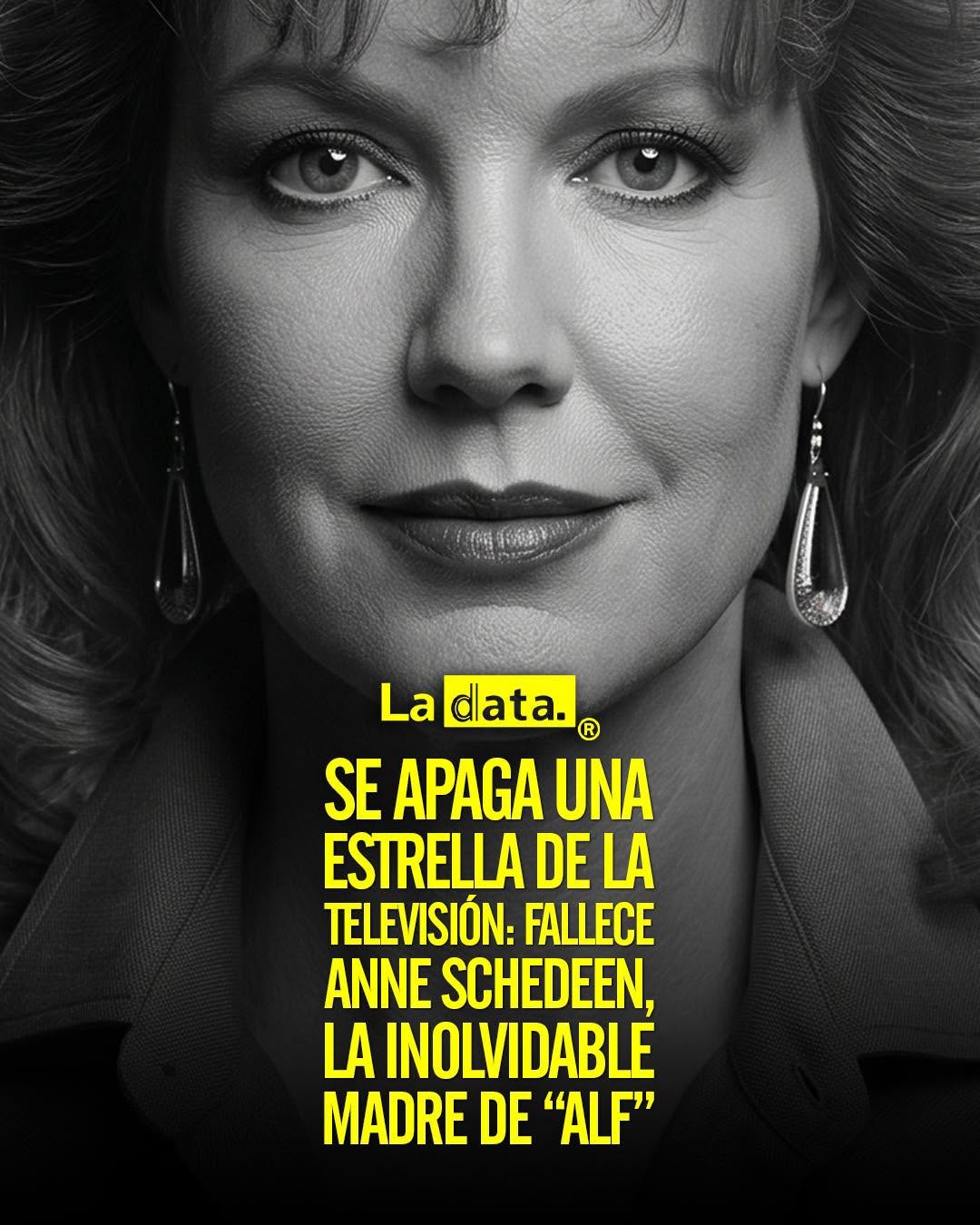 @ladataec 👈 #ladata #TendenciaPolítica #AnneSchedeen #ALF