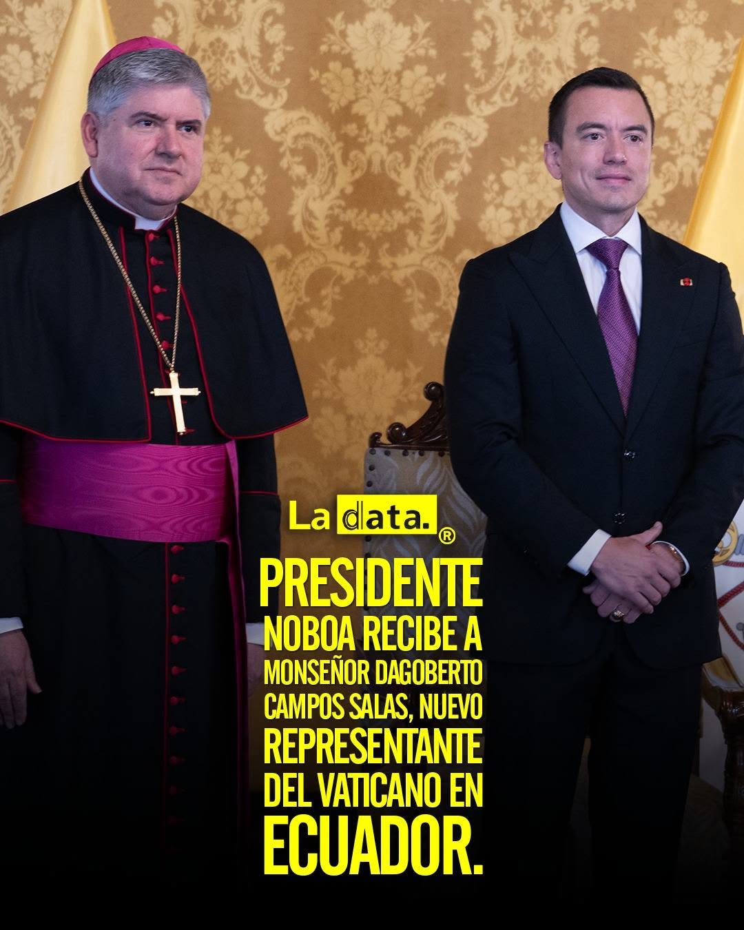 @ladataec 👈 #ladata #TendenciaPolítica #DanielNoboa #DagobertoCampos