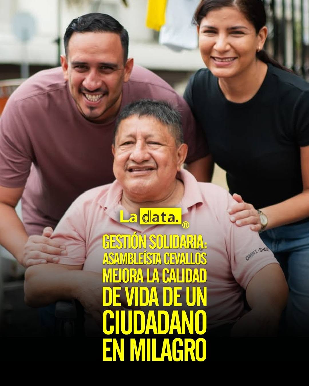 @ladataec 👈 #ladata #TendenciaPolítica #FranciscoCevallos #Milagro