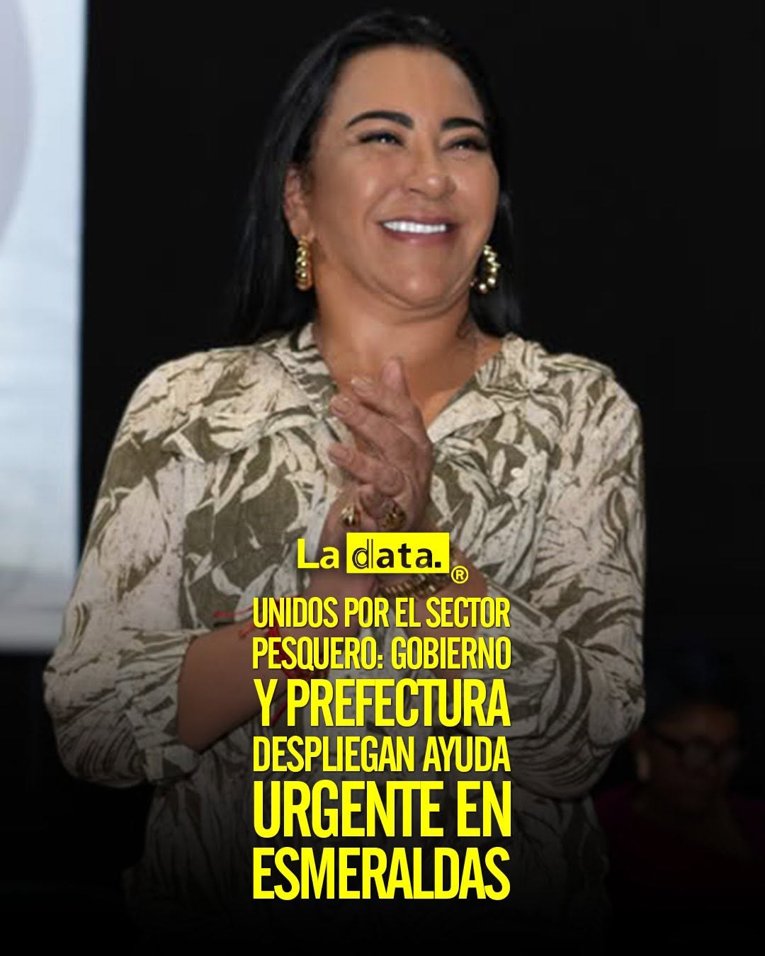 @ladataec 👈 #ladata #TendenciaPolítica #Esmeraldas #RobertaZambrano