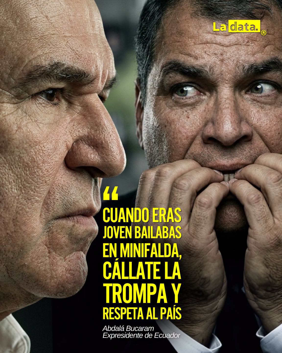 La Data 👈 #ladata #tendenciapolítica #abdalabucaram #rafaelcorrea