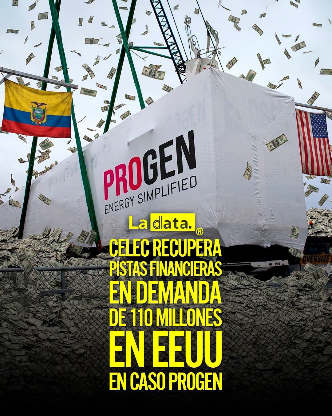 @ladataec👈 #LaData #TendenciaPolítica #Celec #Progen
