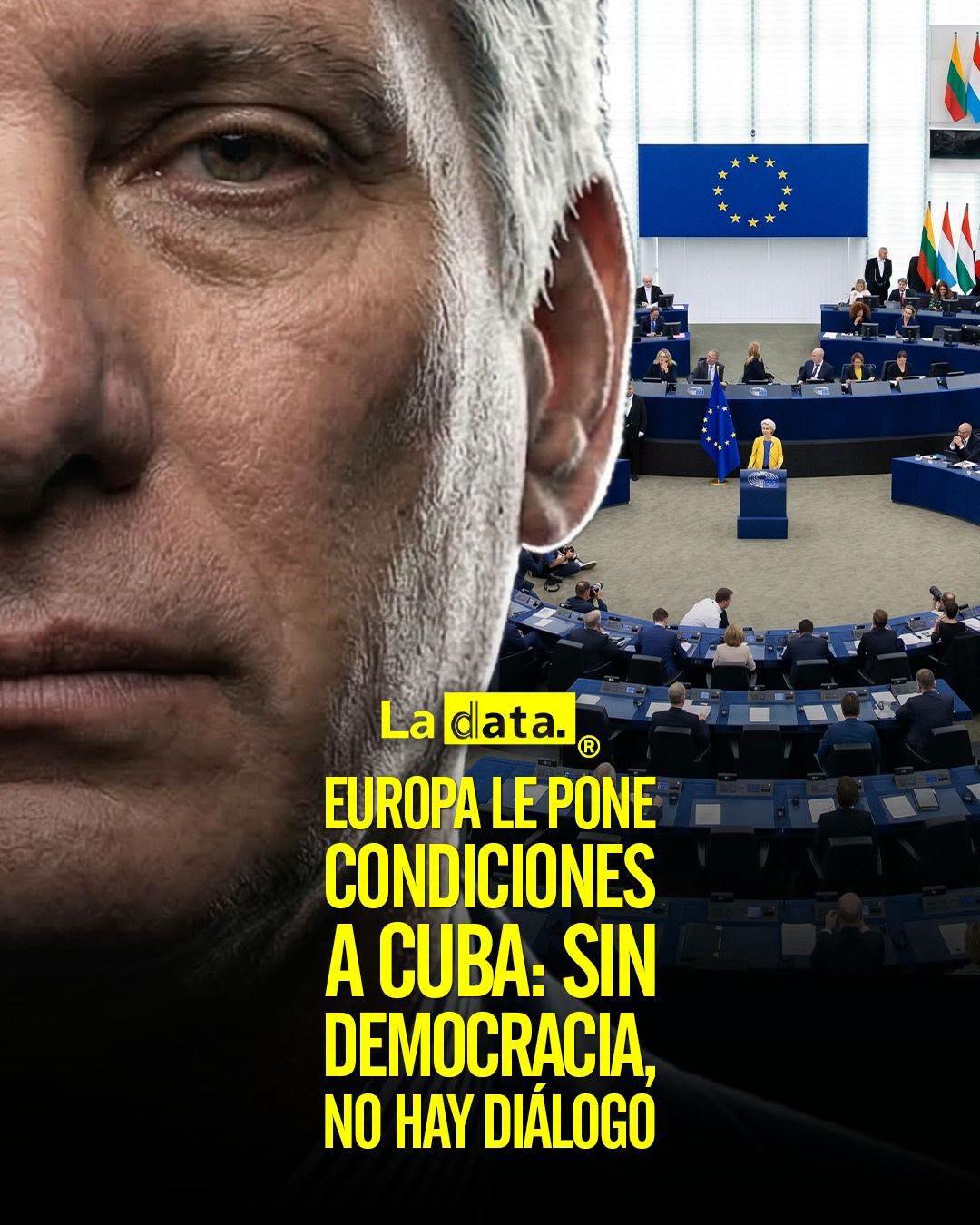 @ladataec  #ladata #TendenciaPolítica #Cuba #ParlamentoEuropeo