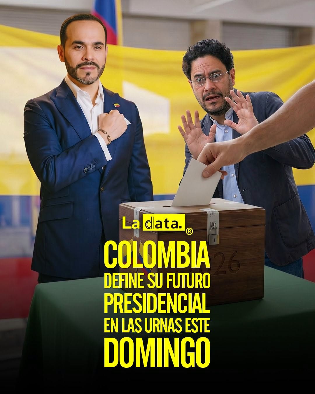 @ladataec 👈 #ladata #TendenciaPolítica #Colombia #Elecciones2026