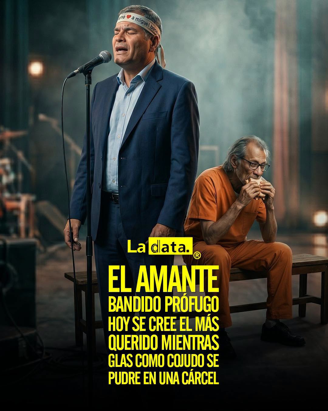 La Data #ladata #TendenciaPolítica #rafaelcorrea #jorgeglass
