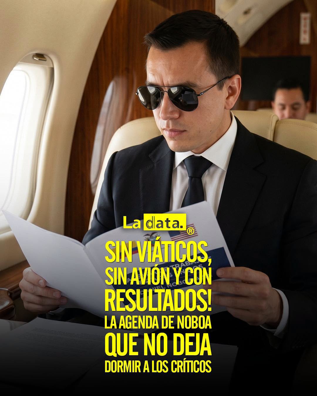 La Data 👈 #ladataec #tendenciapolitica #danielnoboa #ecuador