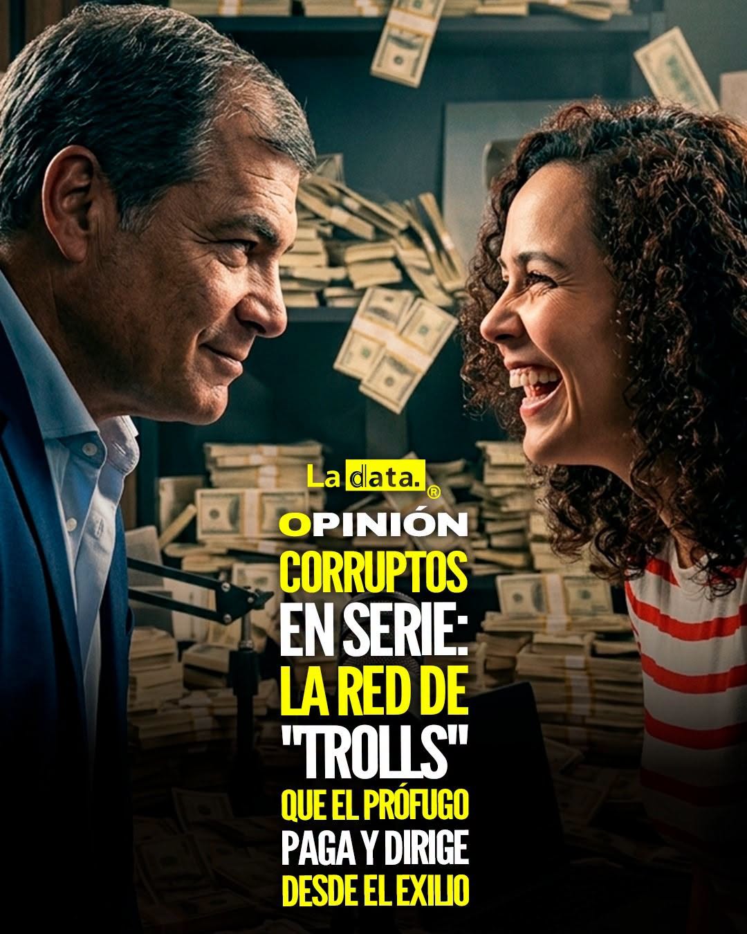 @ladataec 👈 #ladata #TendenciaPolítica #RafaelCorrea #Corrupción