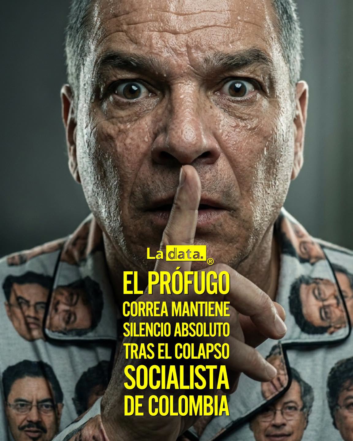 La Data 👈 #ladata #TendenciaPolítica #RafaelCorrea #Colombia
