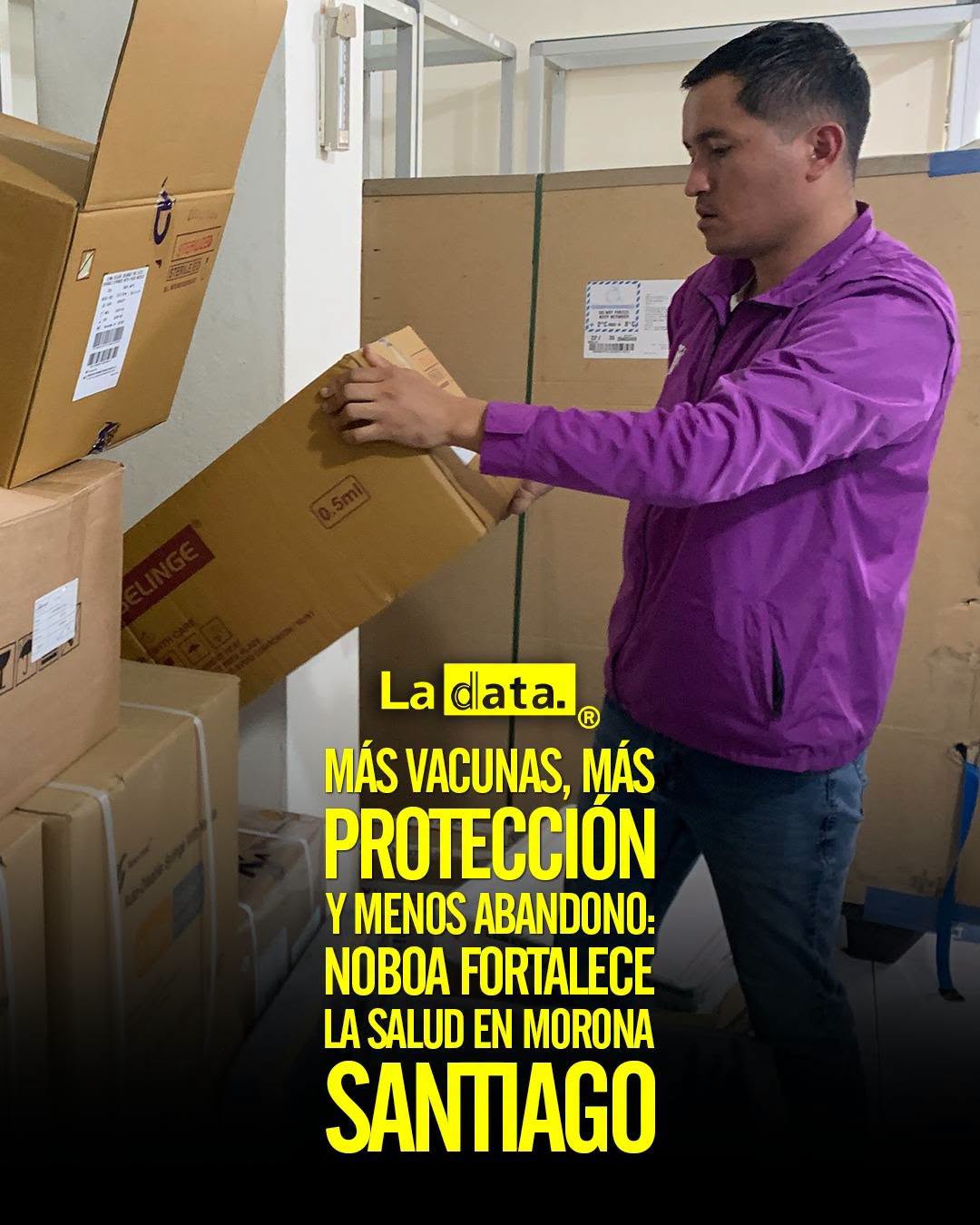 @ladataec 👈 #ladata #TendenciaPolítica  #Salud #MoronaSantiago