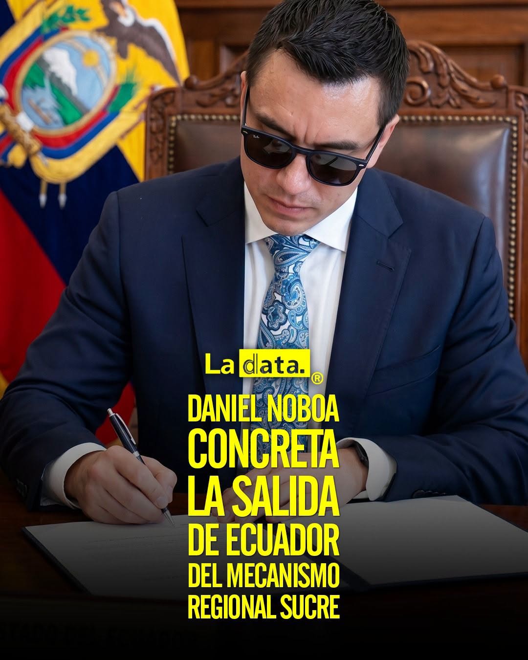 @ladataec 👈 #ladata #TendenciaPolítica #DanielNoboa #SistemaSucre