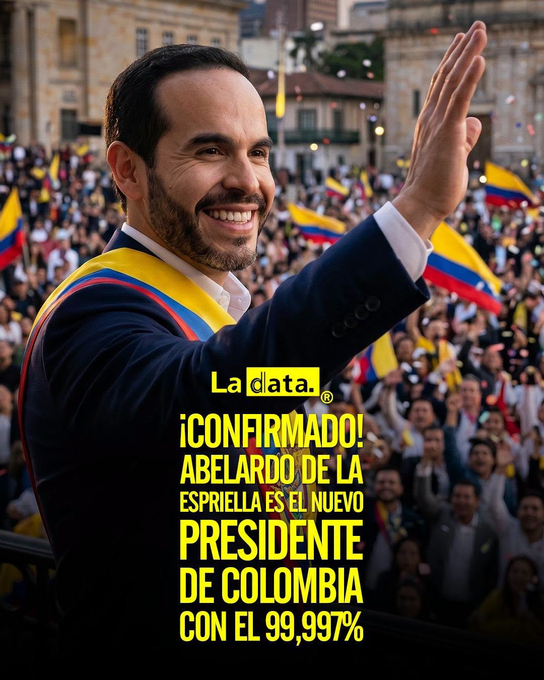 @ladataec👈 #ladata #TendenciaPolítica #Colombia #AbelardoDeLaEspriella