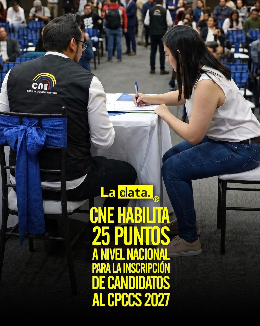 @ladataec 👈 #ladata #TendenciaPolítica #CNE #PostulantesCPCCS