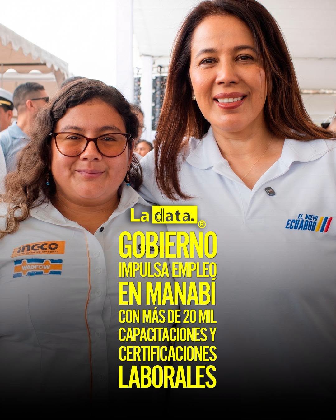 @ladataec👈 #ladata #Tendencia #Manabí #Empleo #Trabajo #DanielNoboa #MinisterioDeTrabajo