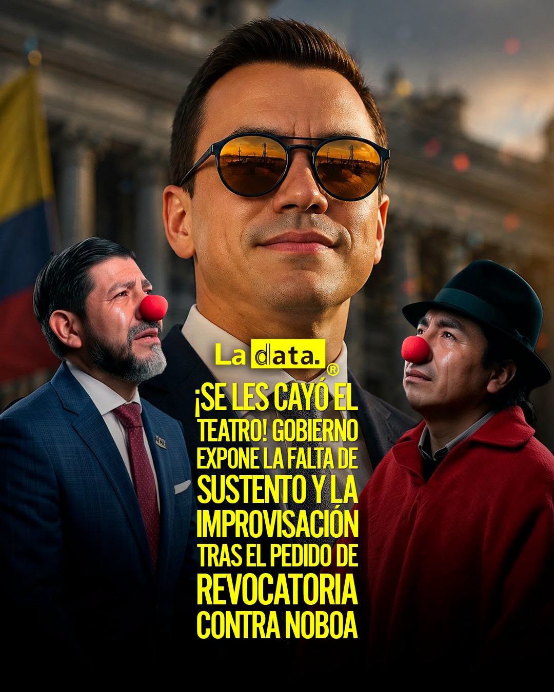 @ladataec👈 #LaData #TendenciaPolitica #DanielNoboa #Revocatoria