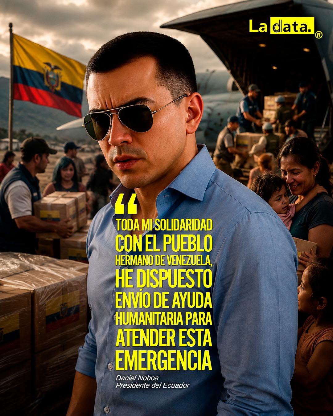 @ladataec 👈 #ladataec #tendenciapolitica #Venezuela #danielnoboa