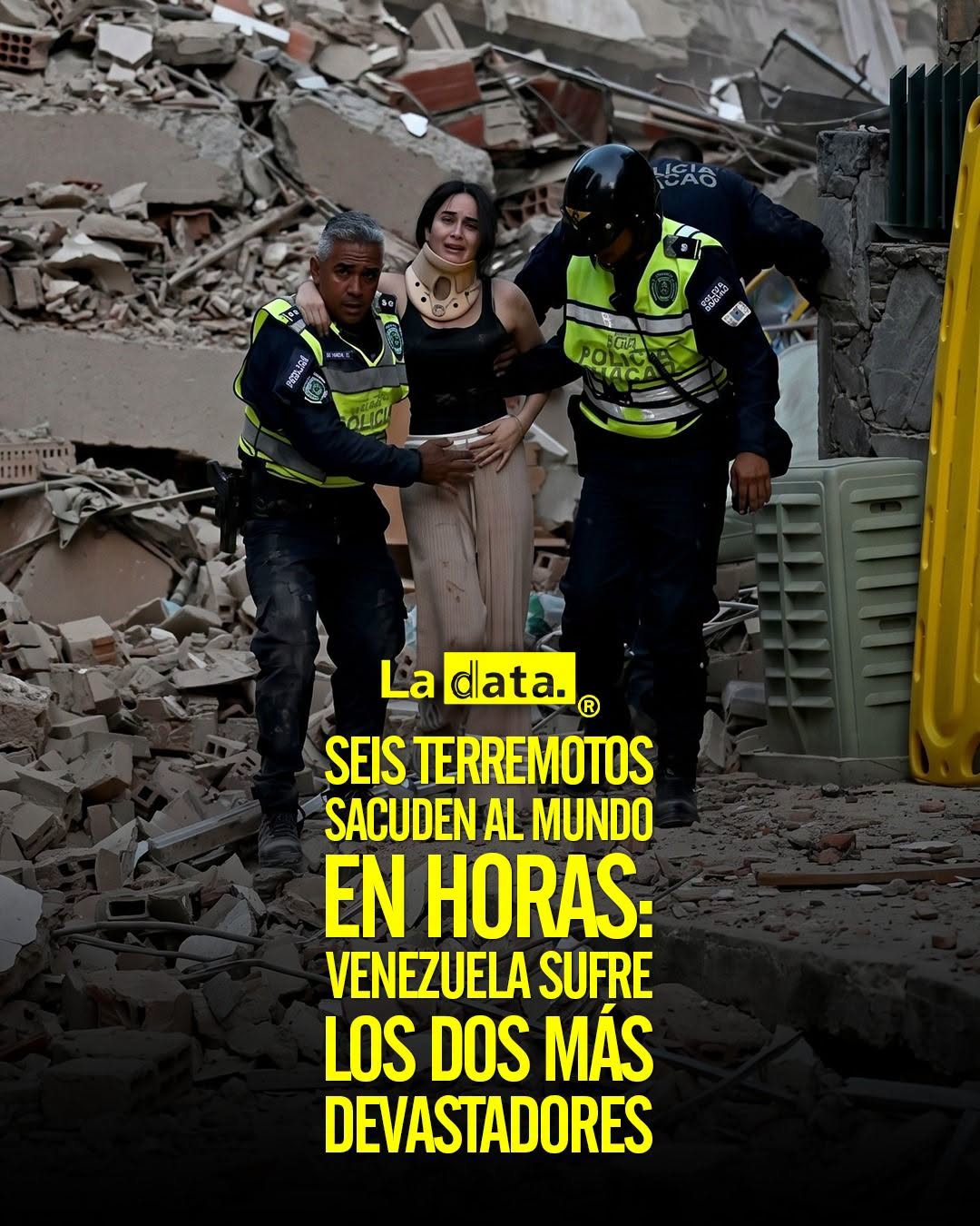 @ladataec👈 #ladata #TendenciaPolítica #Venezuela #Terremoto