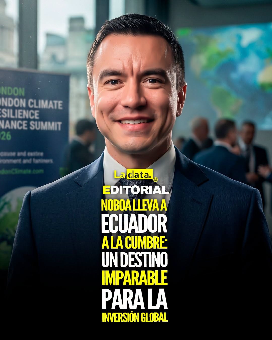 @ladataec 👈 #ladata #TendenciaPolítica #DanielNoboa #Ecuador